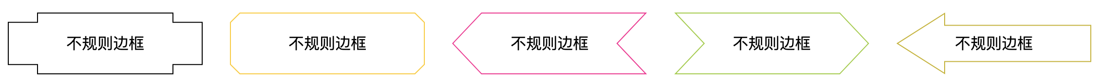 现代 CSS 高阶技巧，不规则边框解决方案