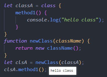 JavaScript：类(class)