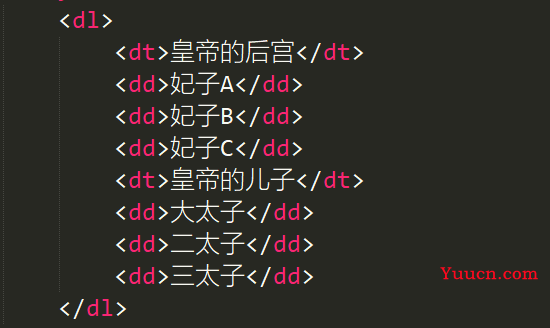 Web前端学习笔记3——列表与表单