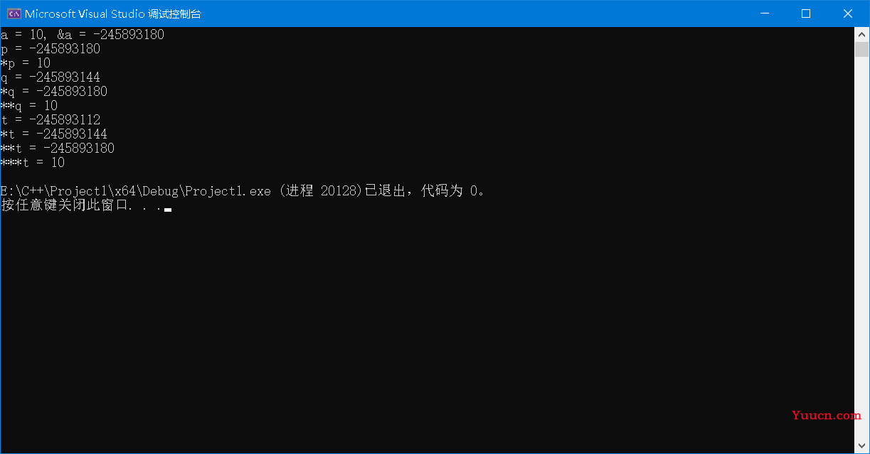 C/C++基础知识——对指针的理解