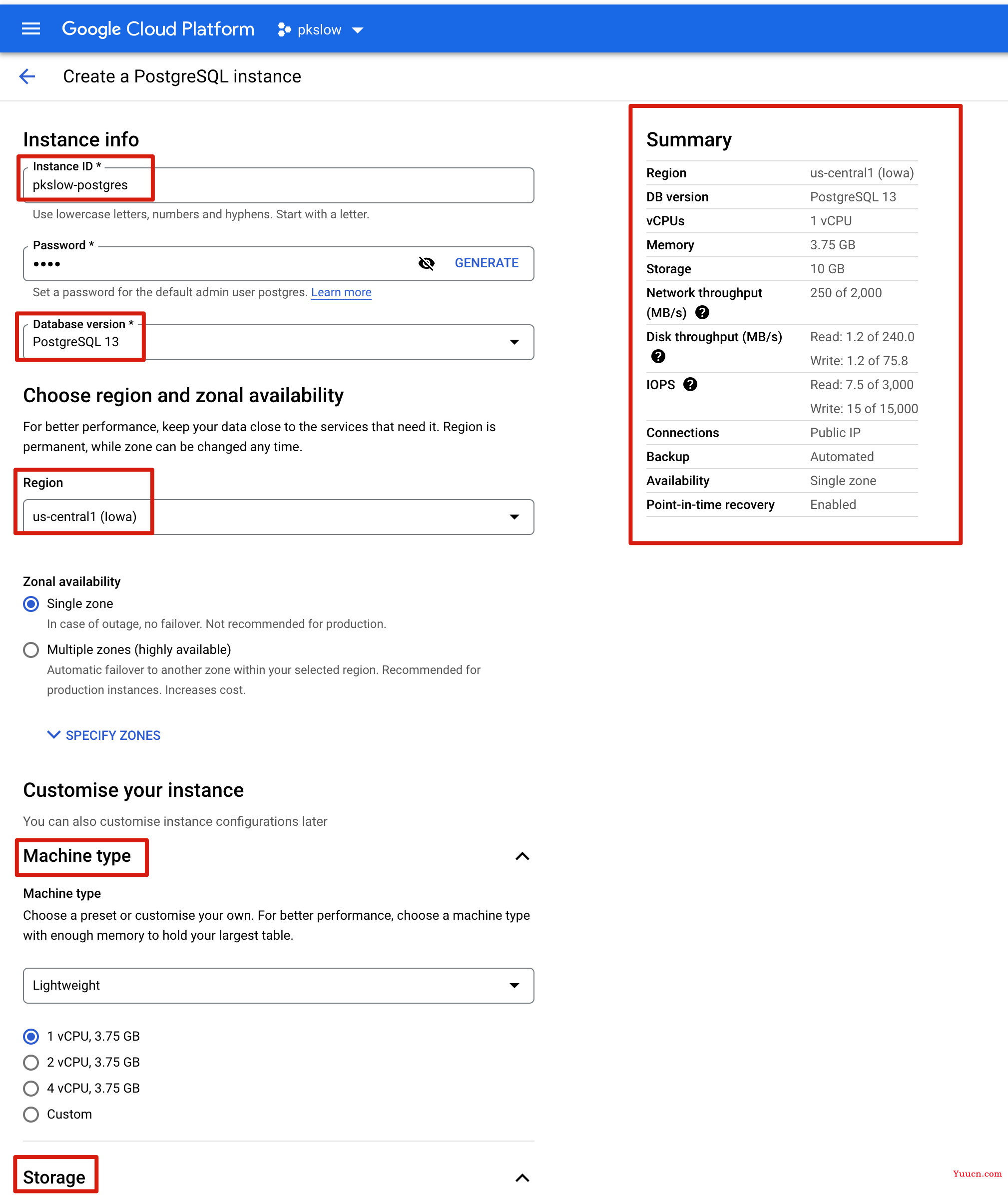 在GCP上创建Cloud SQL的三种方式(Console,gcloud,Terraform)