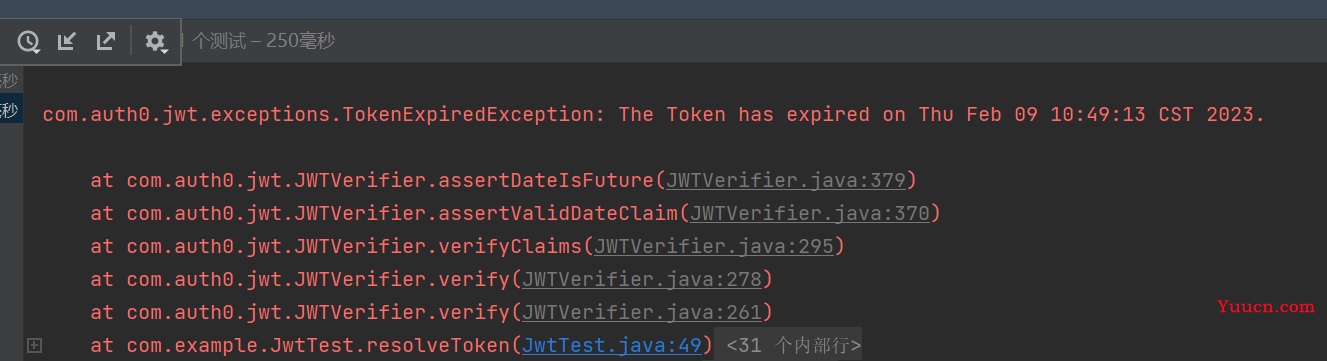 Java中JWT的使用