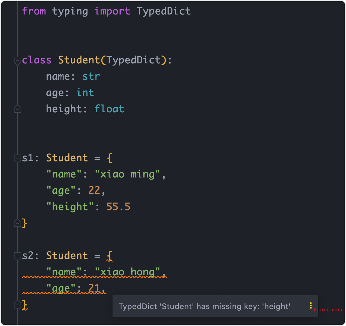 Python 类型注解