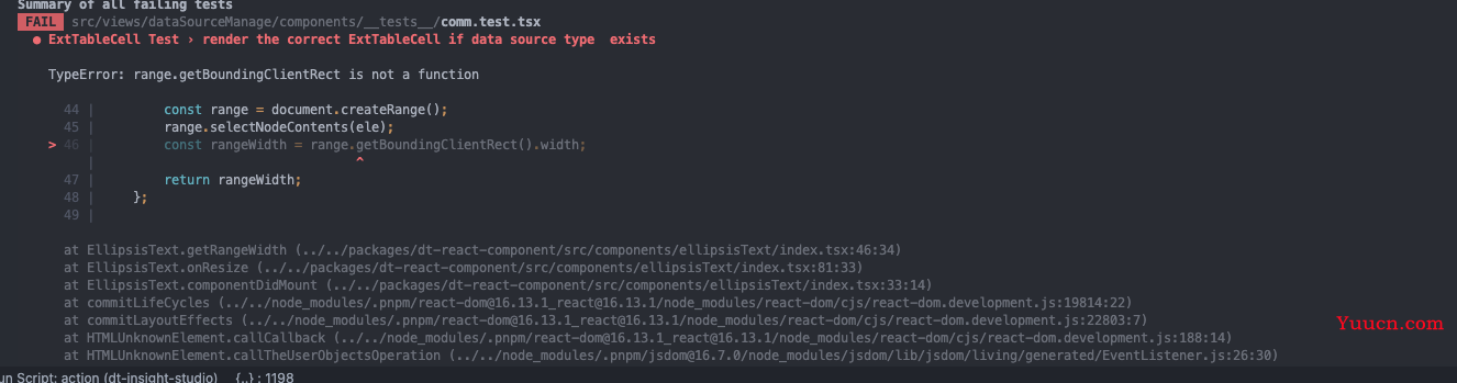 Jest + React 单元测试最佳实践