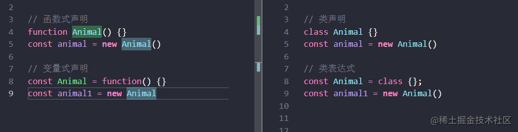 ES6中的class对象和它的家人们