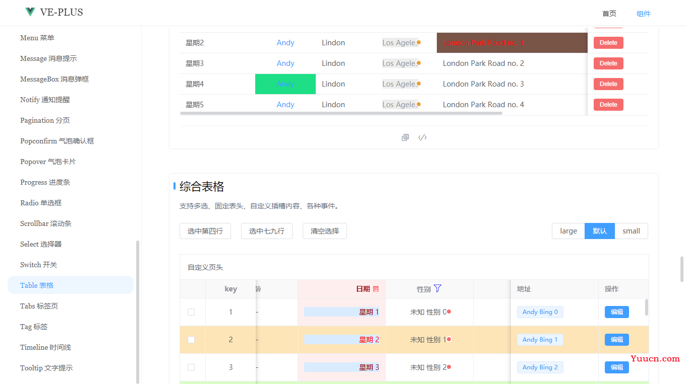 ve-plus：基于 vue3.x 桌面端UI组件库|vue3组件库