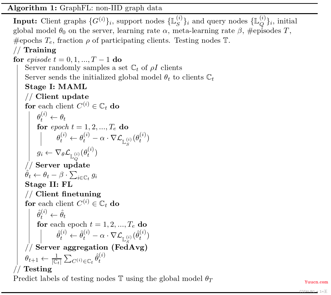 【论文导读】- GraphFL: A Federated Learning Framework for Semi-Supervised Node Classiﬁcation on Graphs