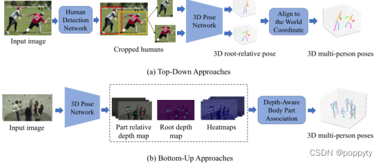 【人体姿态估计综述（2D、3D）】