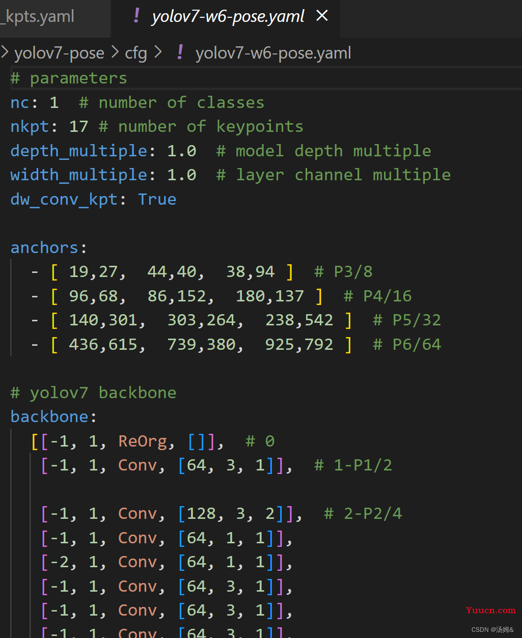 yolov7-pose:基于COCO-KeyPoint的yolov7-pose训练