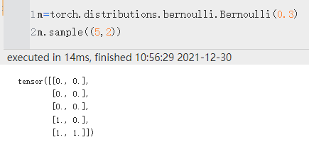 pytorch 笔记：torch.distributions 概率分布相关（更新中）