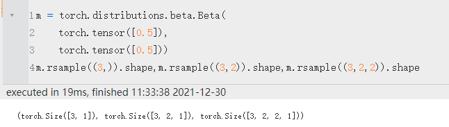 pytorch 笔记：torch.distributions 概率分布相关（更新中）