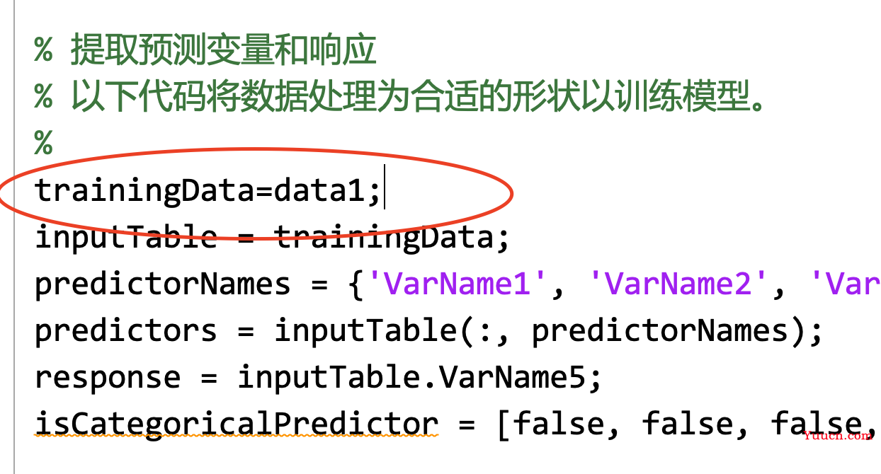 MATLAB初步进行机器学习