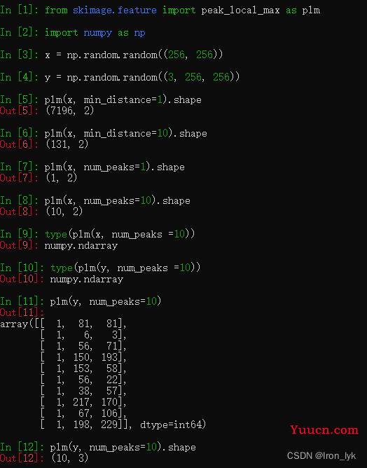 【Python】Python寻找多维数组（numpy.array）中最大值的位置（行和列）