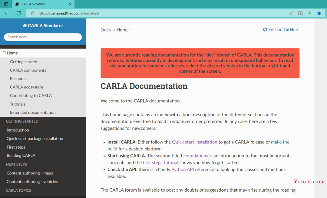 介绍一款开源的自动驾驶仿真模拟器-Carla