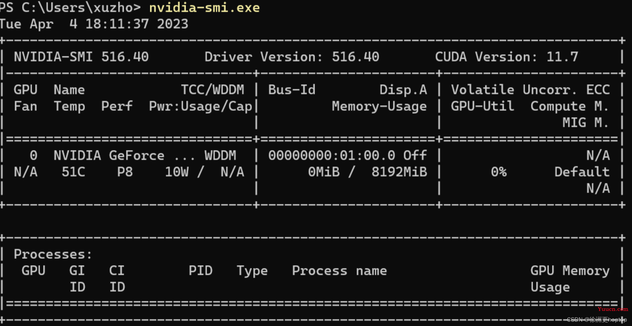 配置pytorch(gpu)分析环境