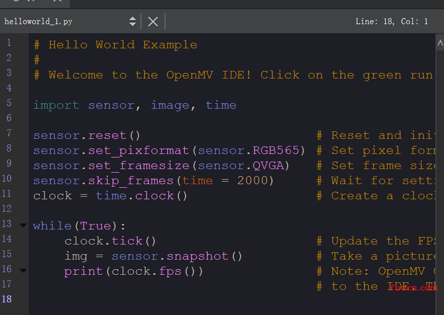 OpenMV入门