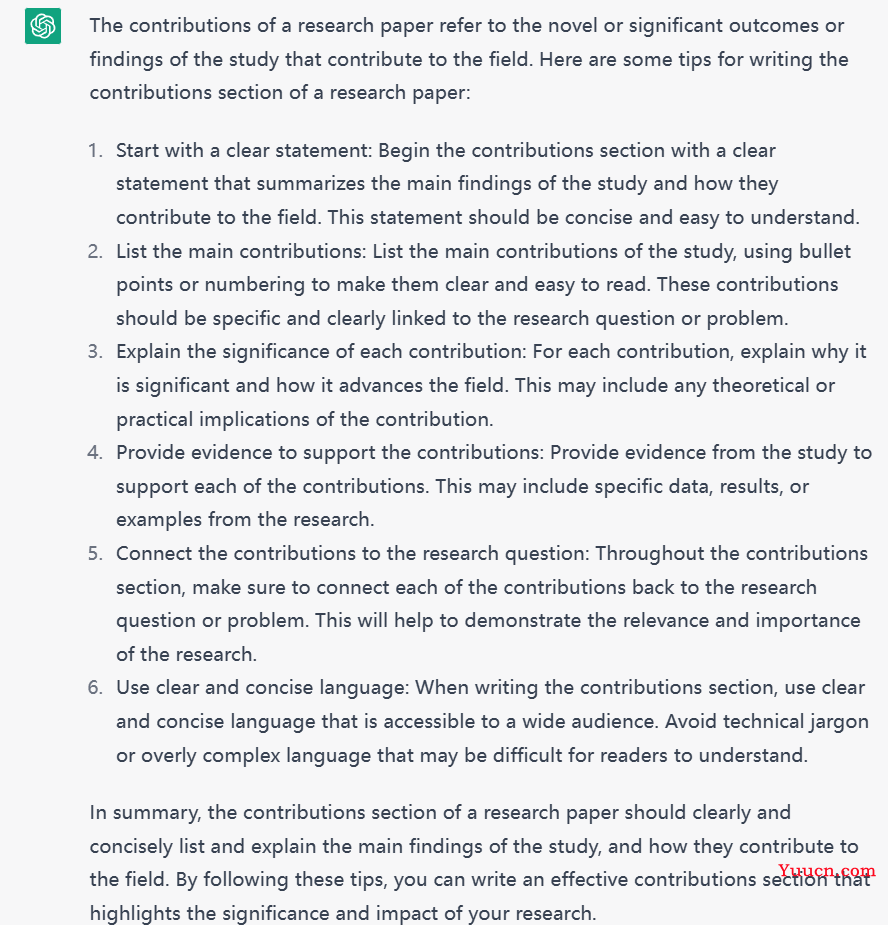 ChatGPT在科研论文的应用：提问命令汇总