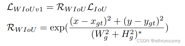 IoU Loss综述（IOU,GIOU,CIOU,EIOU,SIOU,WIOU）