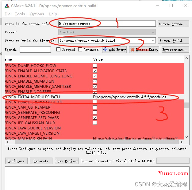 Opencv（C++）系列学习---opencv_contrib安装