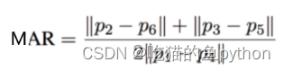 计算机视觉项目实战-驾驶员疲劳检测