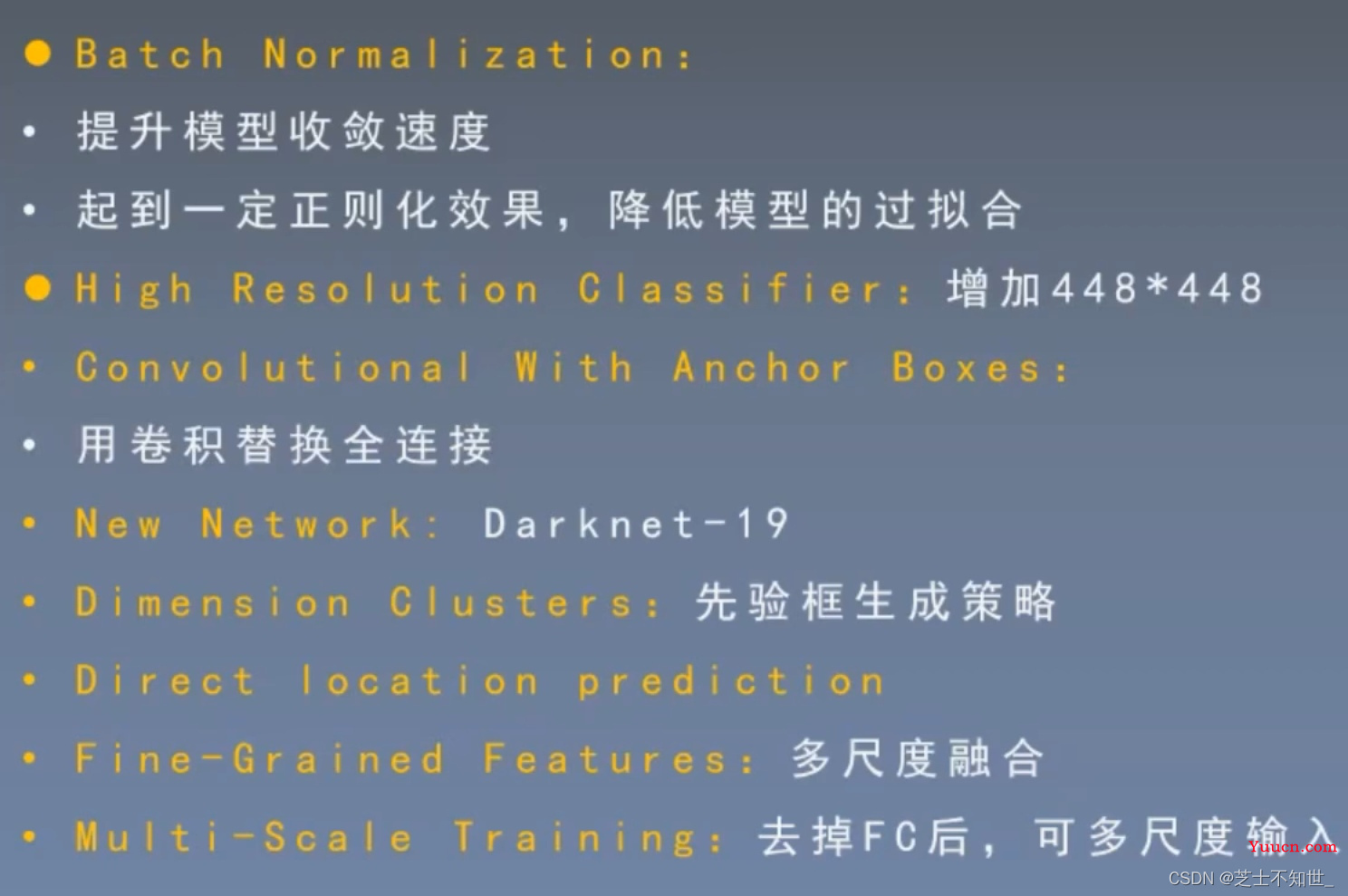 《从零深入理解Yolo系列v1-v8全家桶 + 目标检测面试提问》