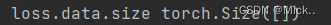 IndexError: invalid index of a 0-dim tensor. Use `tensor.item()` in Python