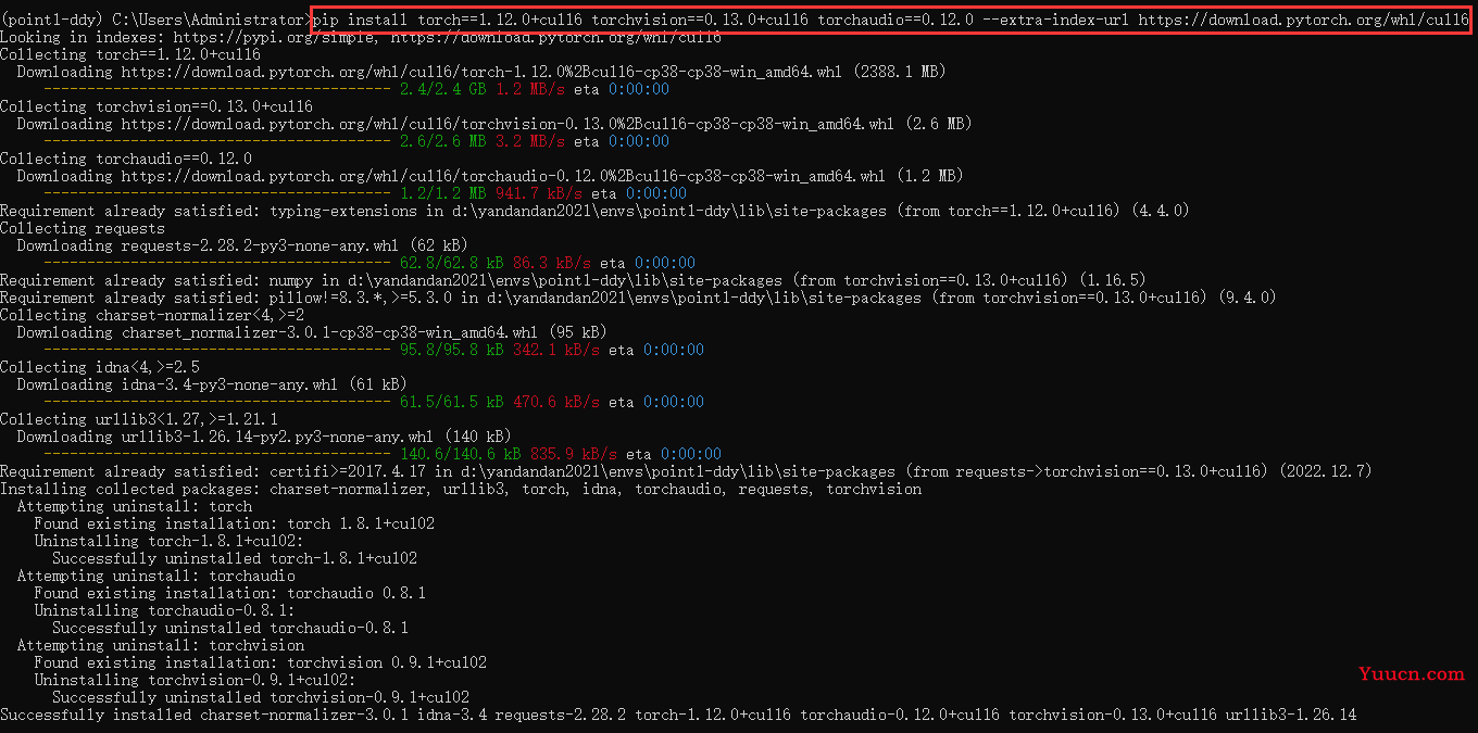 解决RTX 3090 with CUDA capability sm_86 is not compatible with the current PyTorch installation.