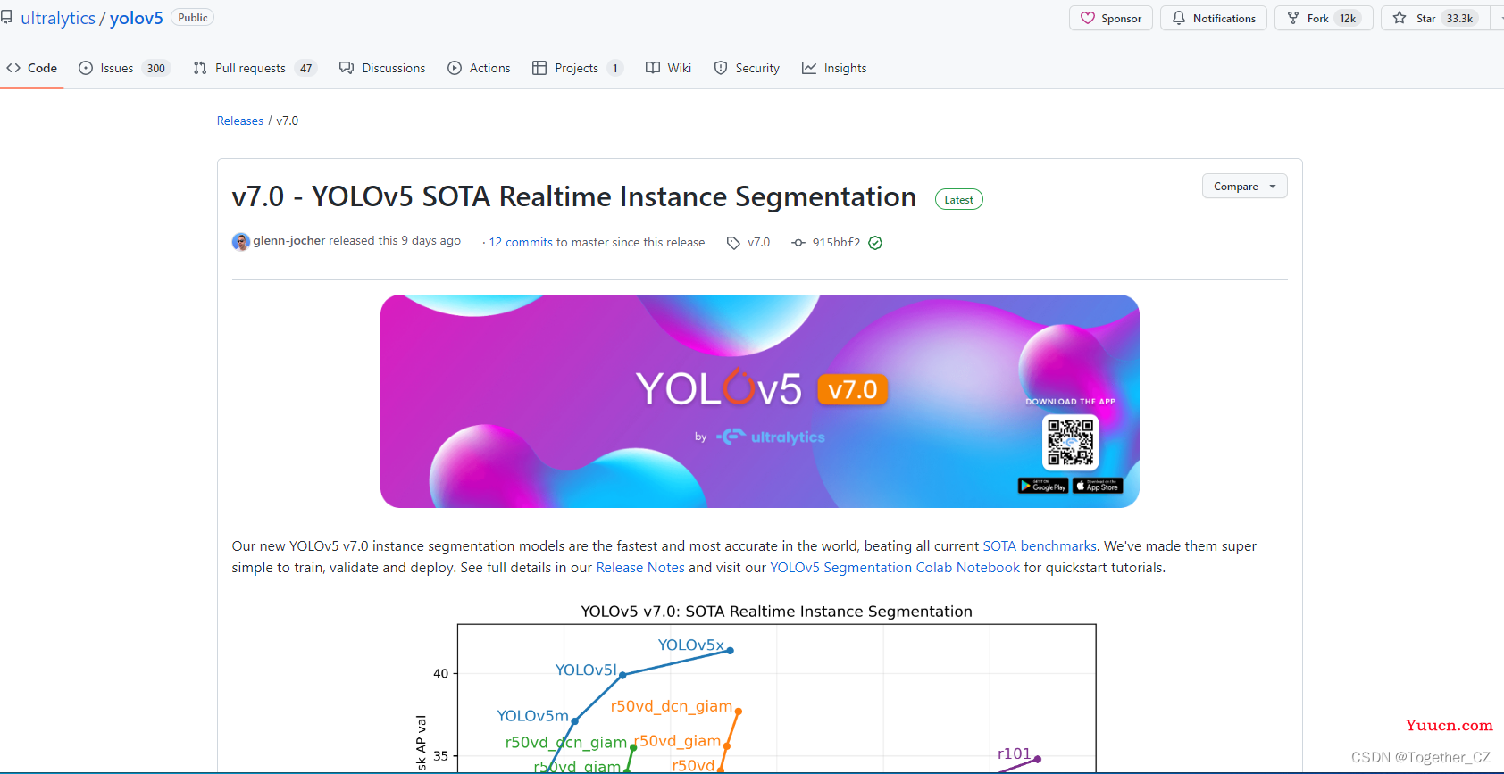 YOLOv5系列全新升级——yolov5-v7.0实时实例分割全面集成