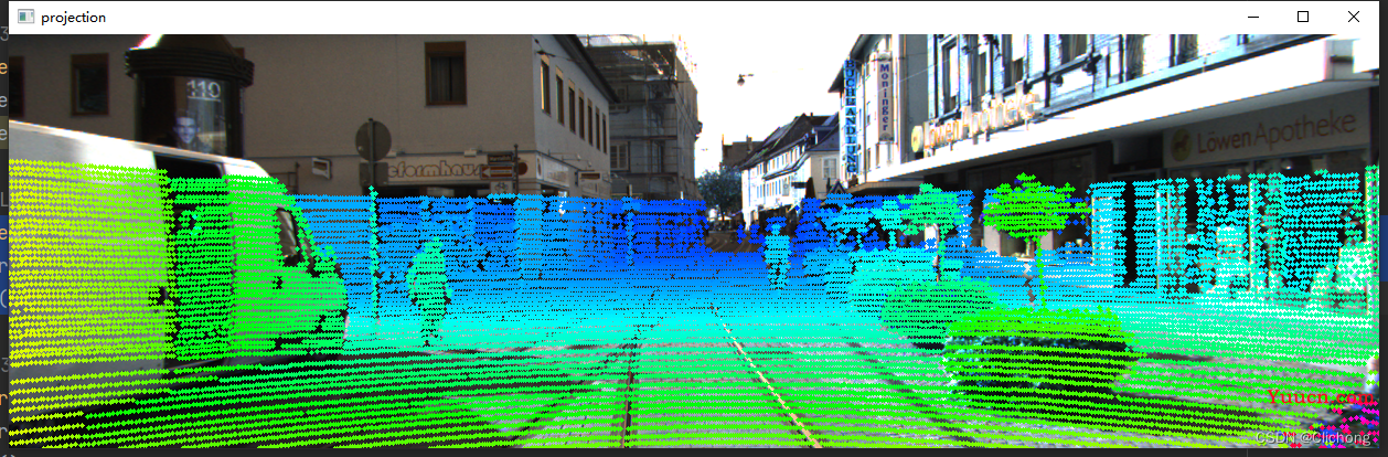 KITTI数据集可视化（一）：点云多种视图的可视化实现