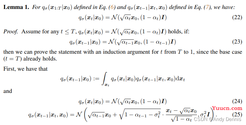 DDIM原理及代码(Denoising diffusion implicit models)