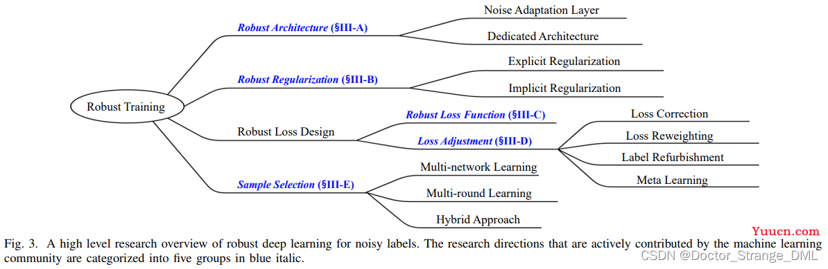 标签噪声：综述 Learning from Noisy Labels with Deep Neural Networks: A Survey