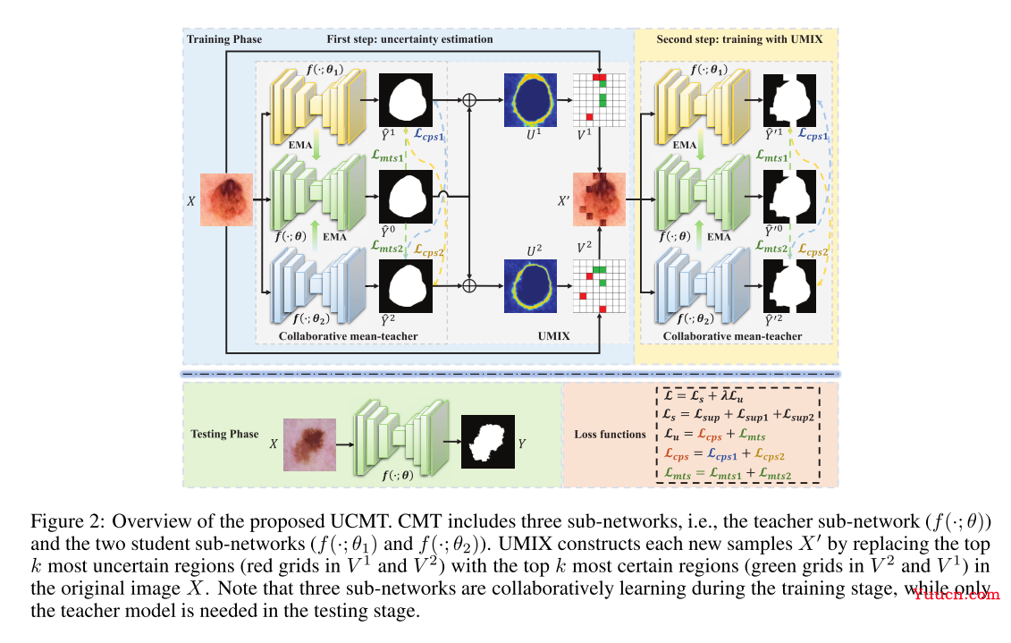 【半监督医学图像分割 2023 CVPR】UCMT 论文翻译