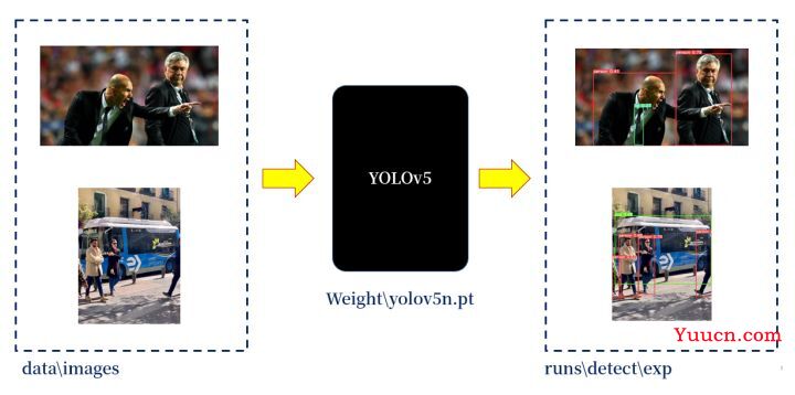 YOLOv5识别图像内苹果和香蕉