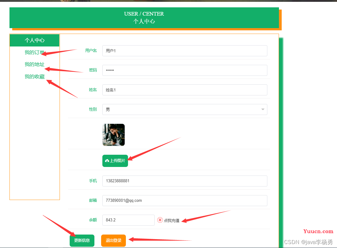 基于Java+Spring+vue+element商城销售平台设计和实现