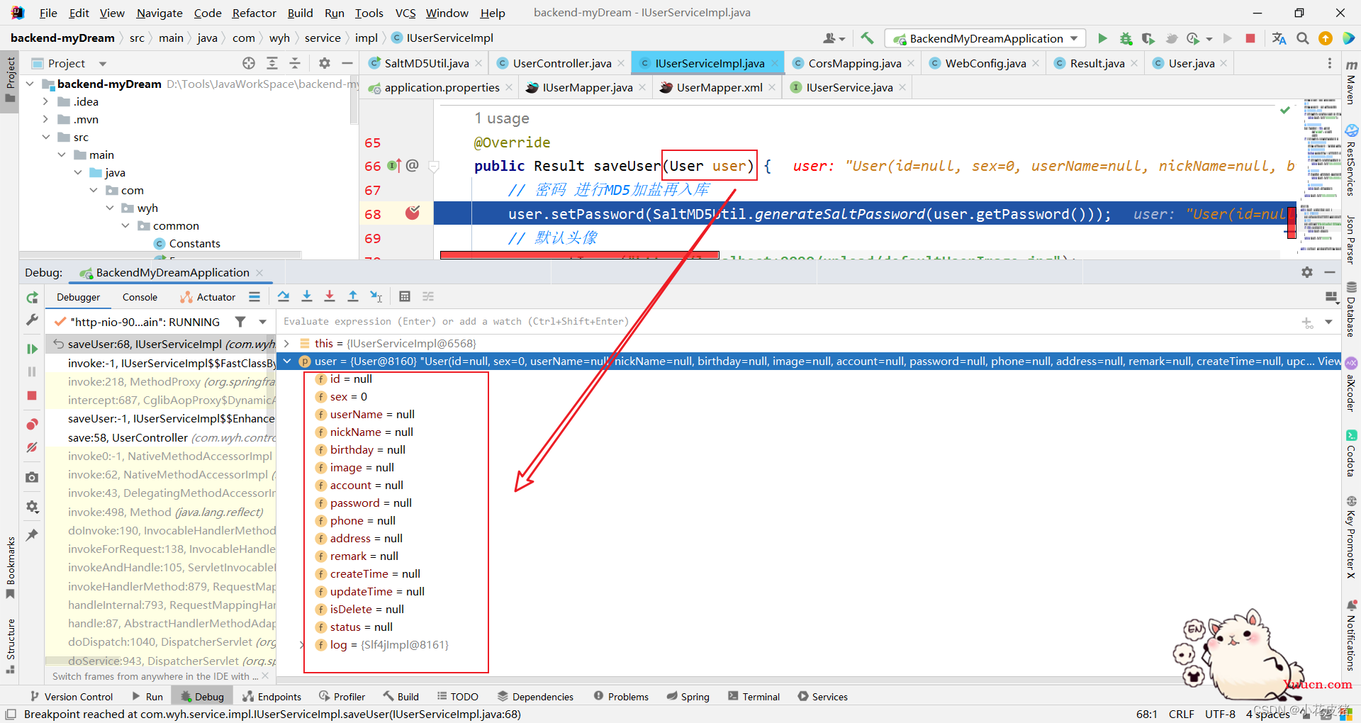 vue使用axios发送post请求携带json body参数，后端使用@RequestBody进行接收