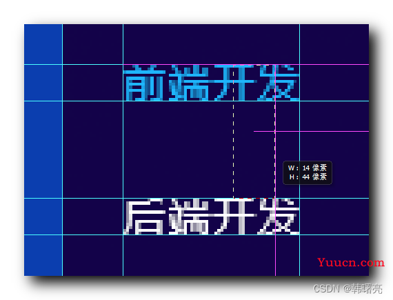 【CSS】课程网站 Banner 制作 ② ( Banner 栏版心盒子测量 | Banner 版心盒子模型左侧导航栏代码示例 )