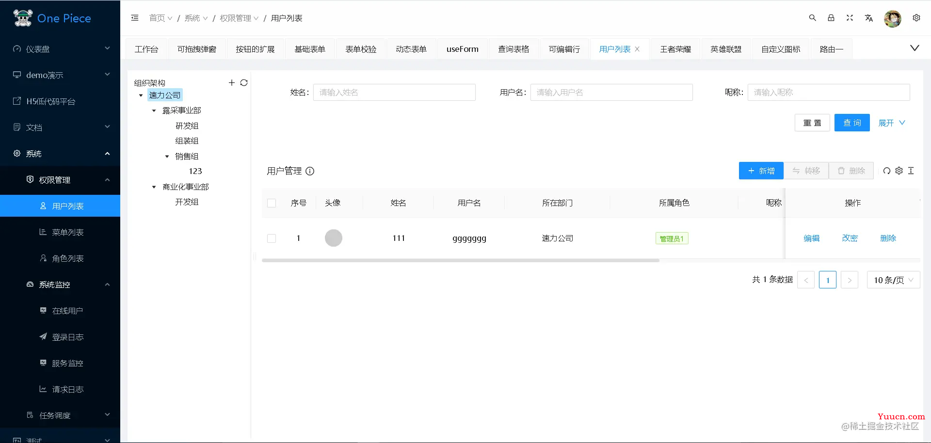 开箱即用，这些 Vue3 后台管理系统模板绝对让你爽歪歪！
