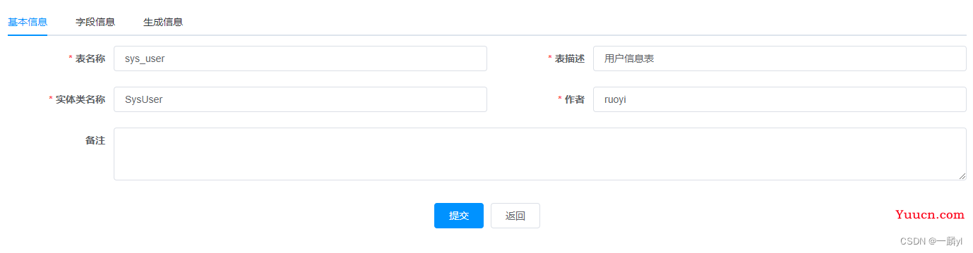 若依框架详细使用
