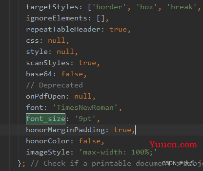 vue+element-ui前端使用print-js实现打印,可自定义样式（横纵向，缩放比，字体大小，背景色）