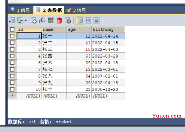 JDBC 连接 MySQL