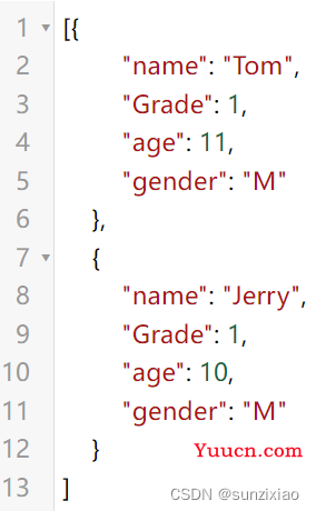 Java利用fastjson解析复杂嵌套json字符串、json数组；json字符串转Java对象，json数组转list数组