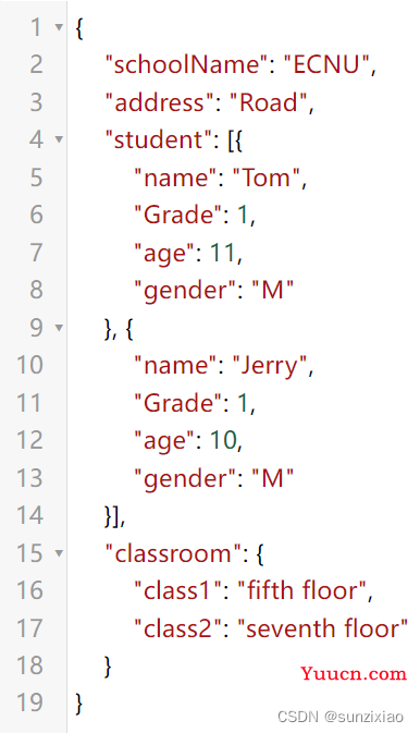 Java利用fastjson解析复杂嵌套json字符串、json数组；json字符串转Java对象，json数组转list数组