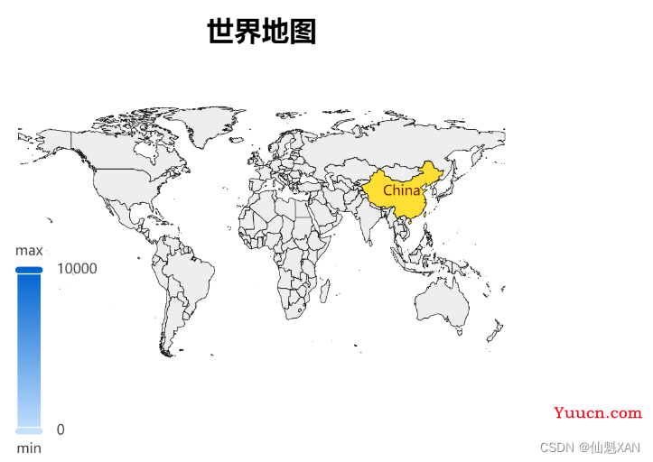 Vue 之 echarts 图表数据可视化的基础使用（简单绘制各种图表、地图）