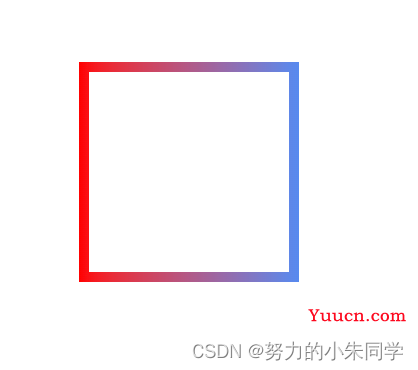 CSS 之 渐变色边框