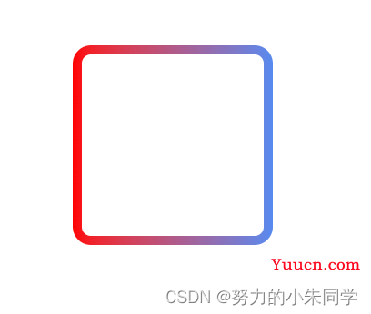 CSS 之 渐变色边框