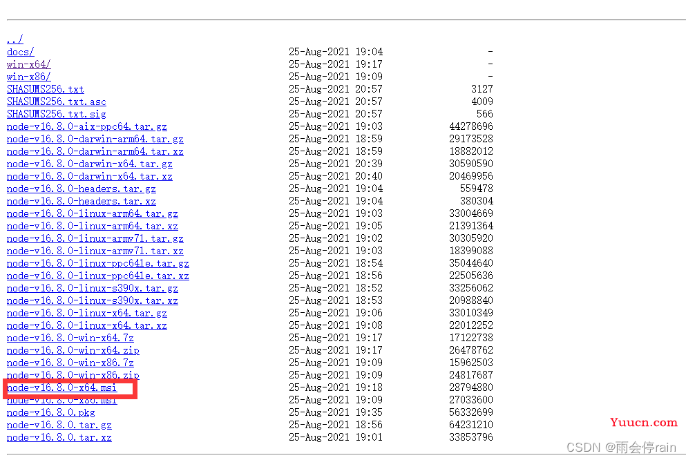 nodejs的下载安装