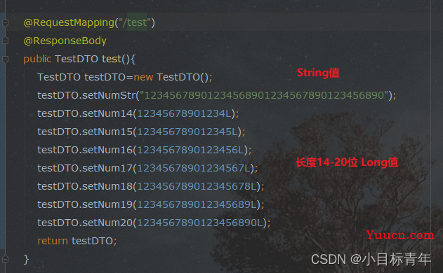 Springboot Long类型数据太长返回给前端，精度丢失问题 复现、解决