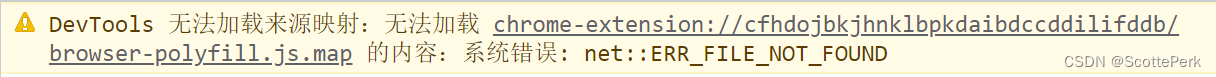 DevTools 无法加载来源映射：无法加载 chrome-extension: 警告的原因以及如何去除（全网最全 最详细解决方案）