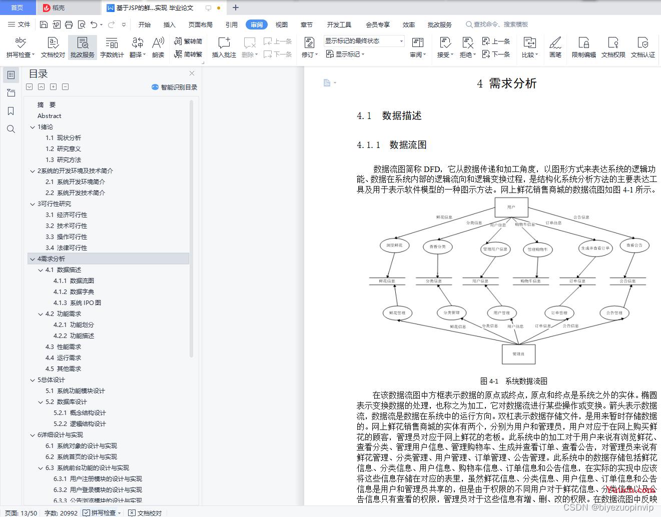 鲜花商城系统设计与实现（Java+Web+MySQL）