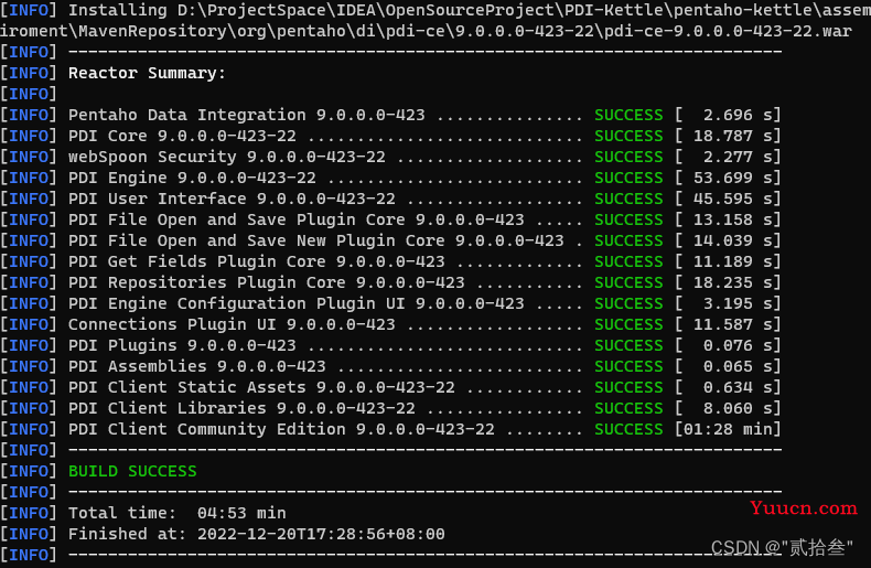 如何部署WebSpoon9.0.0(Kettle的Web版本)